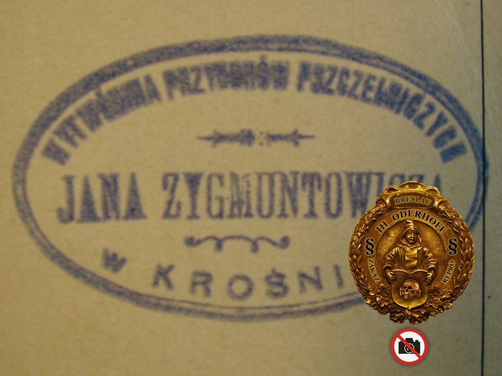 1938 Krosno=Firma-Pszczoły>Grodzisk Maz.D8188