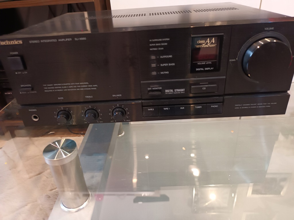 WZMACNIACZ TECHNICS SU-X880 - 13641125392 - oficjalne archiwum Allegro