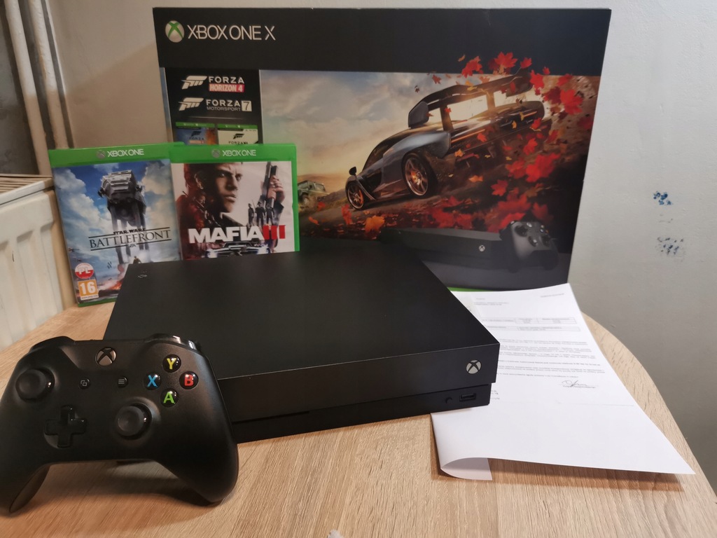 Konsola Xbox ONE X 1 TB Gwarancja ! 2 gry !