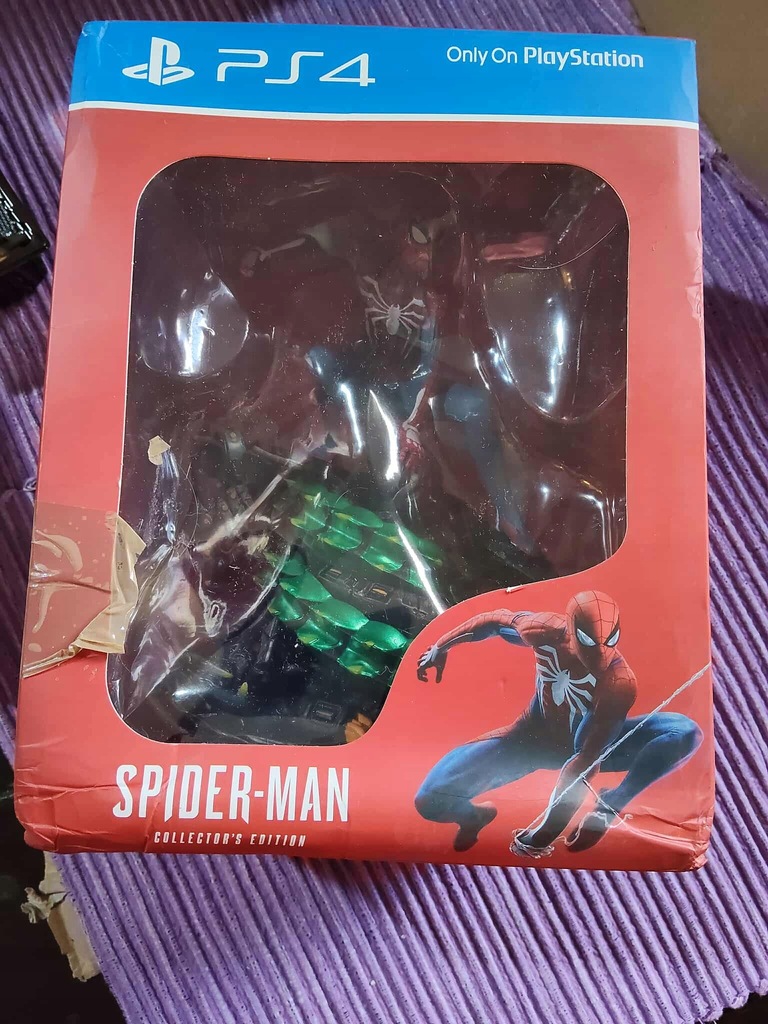 Figurka SPIDERMAN EDYCJA KOLEKCJONERSKA PS4