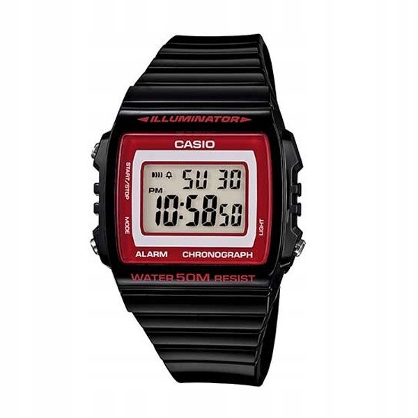 CASIO ILLUMINATOR ALARM Mod. W215H-1A2VDF