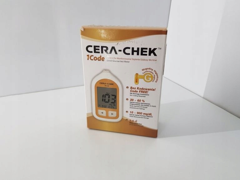 GLUKOMETR CERA-CHEK 1 CODE