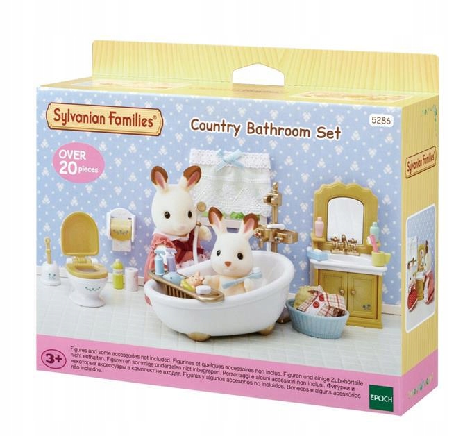 Sylvanian Families Zestaw do łazienki w stylu wiej