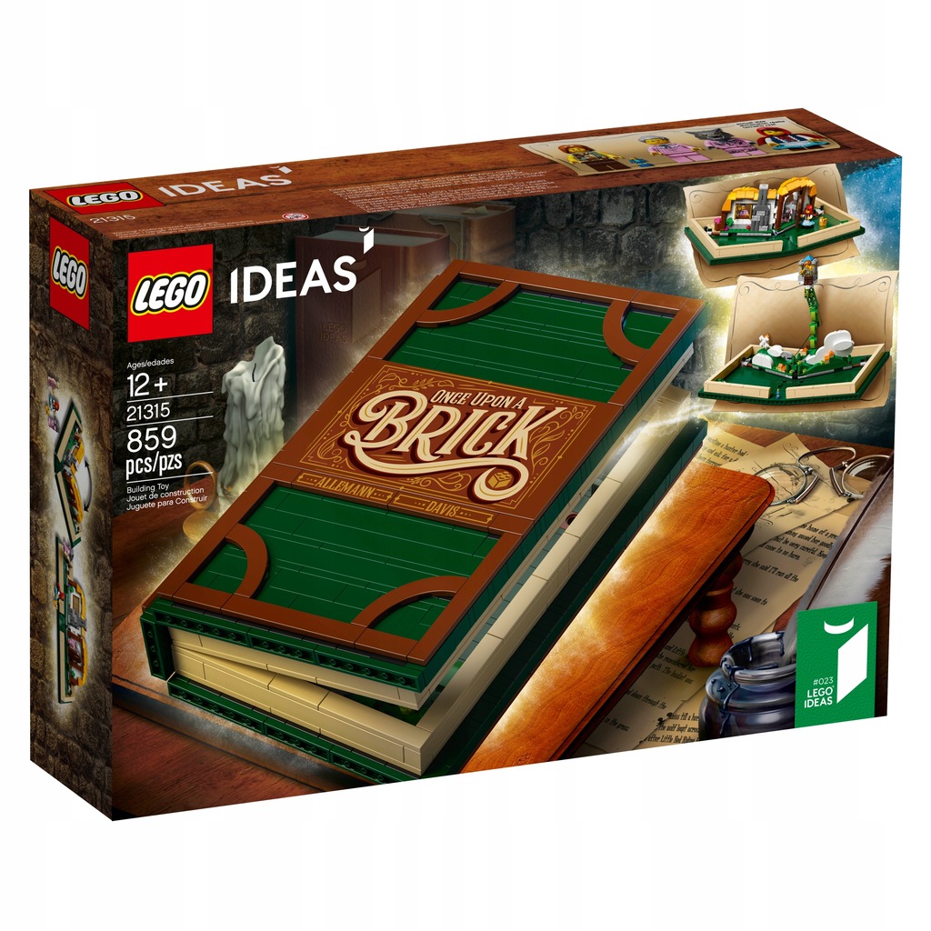 LEGO Ideas 21315 Wyskakująca książka