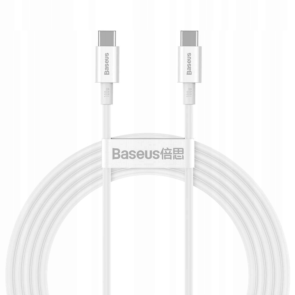 Baseus kabel USB Typ C - USB Typ C 2m biały