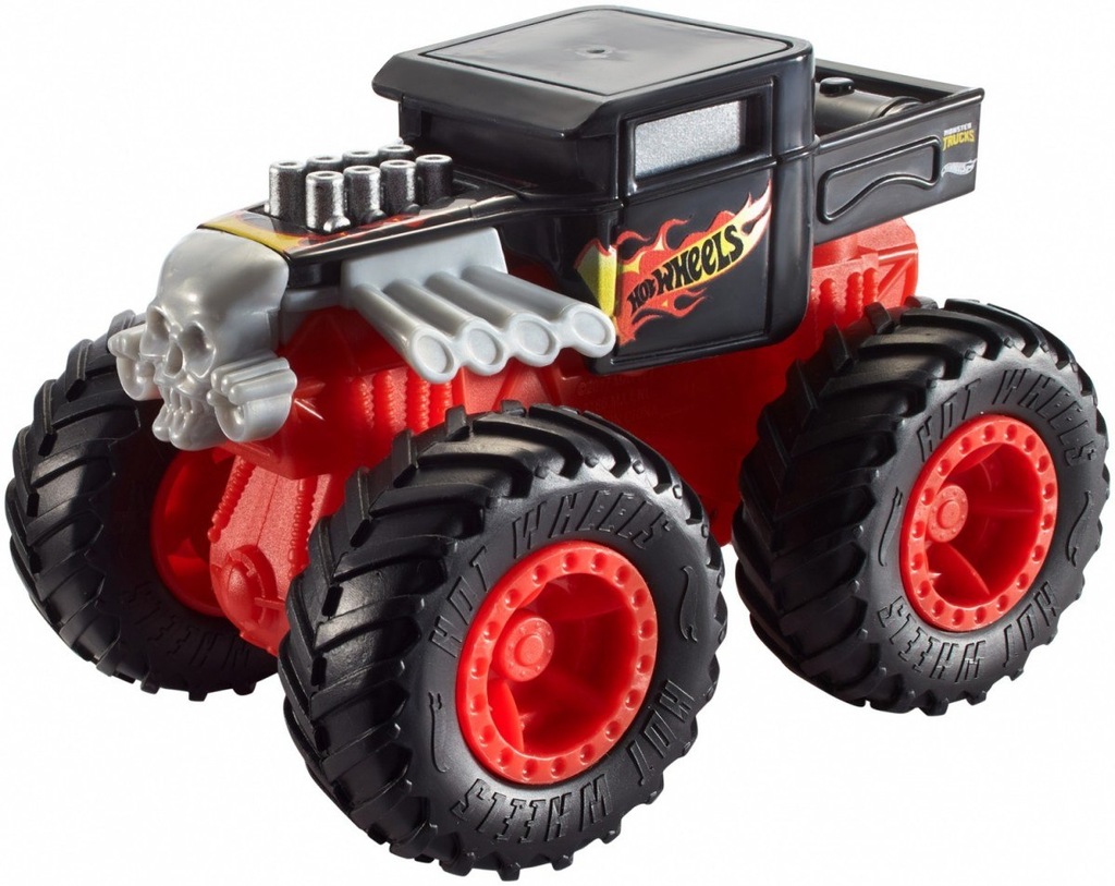 HOT WHEELS MONSTER TRUCKS REV TREDZ BONE SHAKER