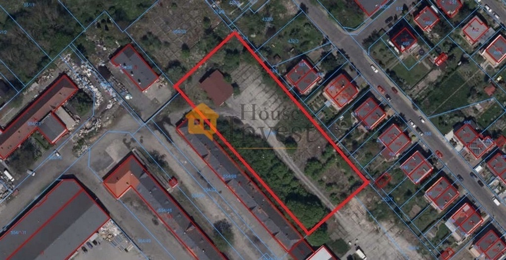Działka, Legnica, 4900 m²