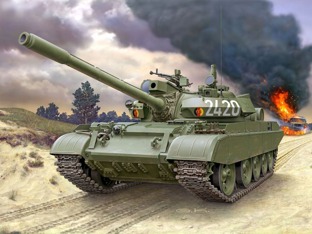 Купить Модель советского танка Т-55 Revell в масштабе 1:72 RV0018.: отзывы, фото, характеристики в интерне-магазине Aredi.ru
