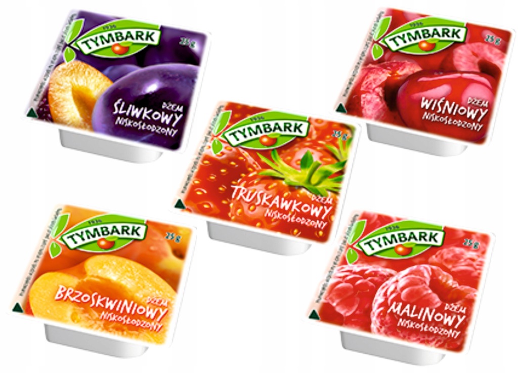 DŻEM TYMBARK MINI 120x25g MIX SMAKÓW