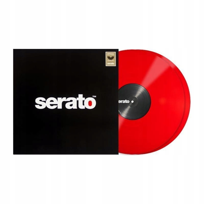 SERATO DVS VINYL Red 12'' PARA