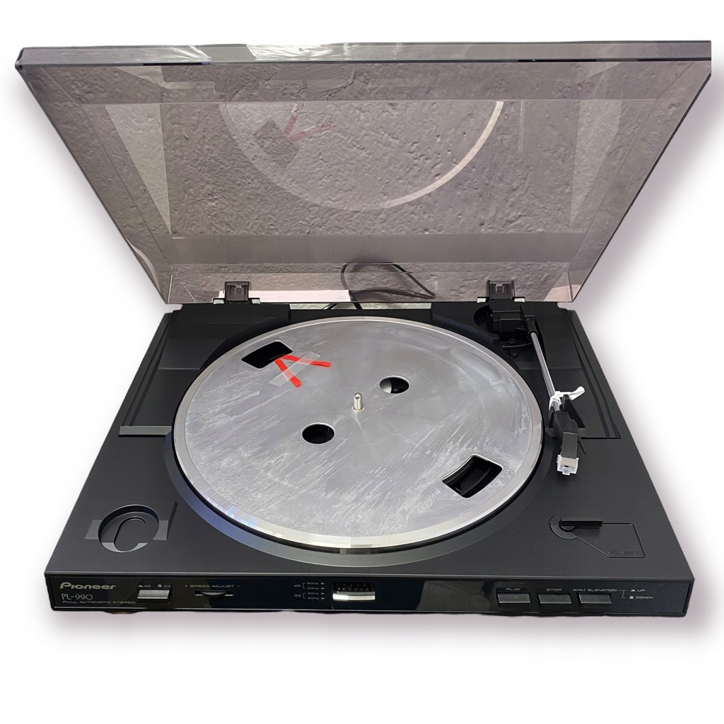 GRAMOFON PL990, Pioneer GRAMOFON PL990 czarny 12721526484