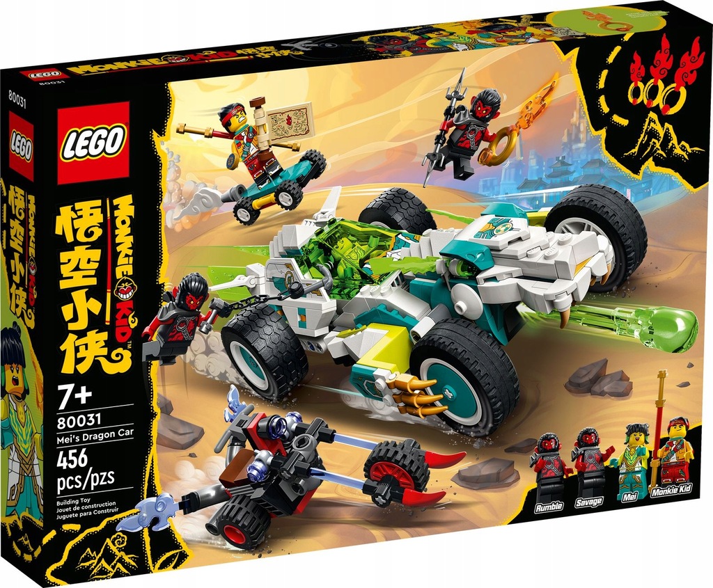 LEGO 80031 Monkie Kid - Smoczy pojazd Mei