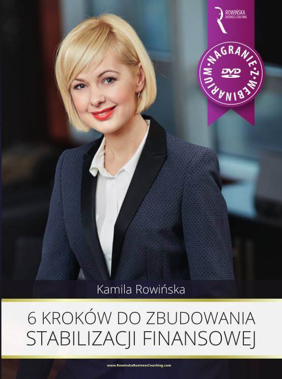 DVD 6 kroków do stabilizacji finansowej K.Rowinska