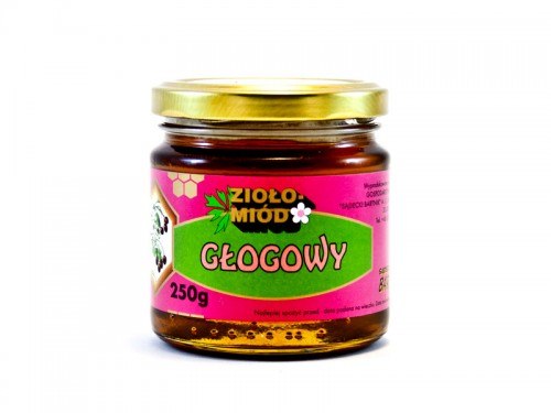 ZIOŁOMIÓD GŁOGOWY 250g BARTNIK