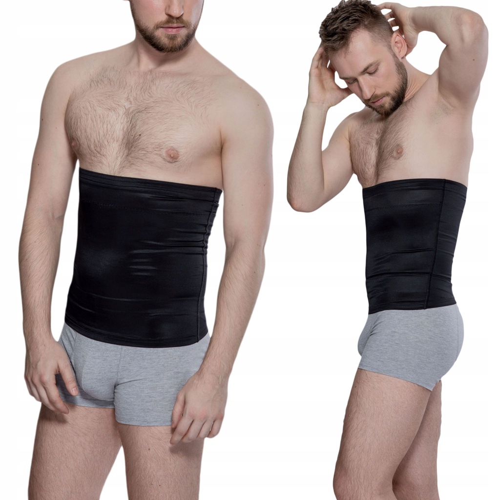 Mitex Pas Wyszczuplający dla Mężczyzn czarny M