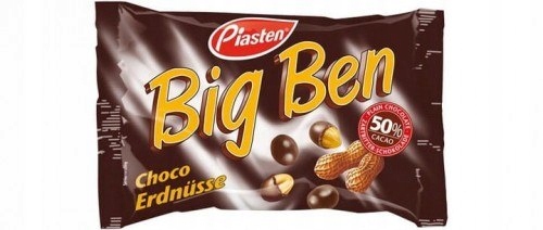 niemieckie orzechy w czekoladzie Big Ben 200 g