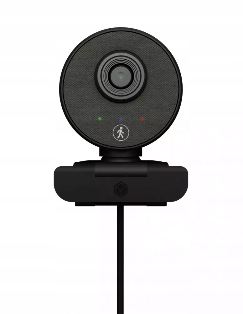 IcyBox Kamera internetowa IB-CAM501-HD FHD Webcam, 1080P, wbudowany mikrofo