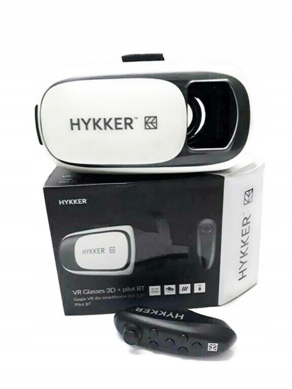 GOGLE HYKKER VR GLASSES 3D