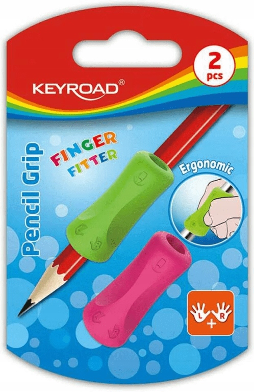 Gumka keyroad uniwersalna pencil grip 2 szt