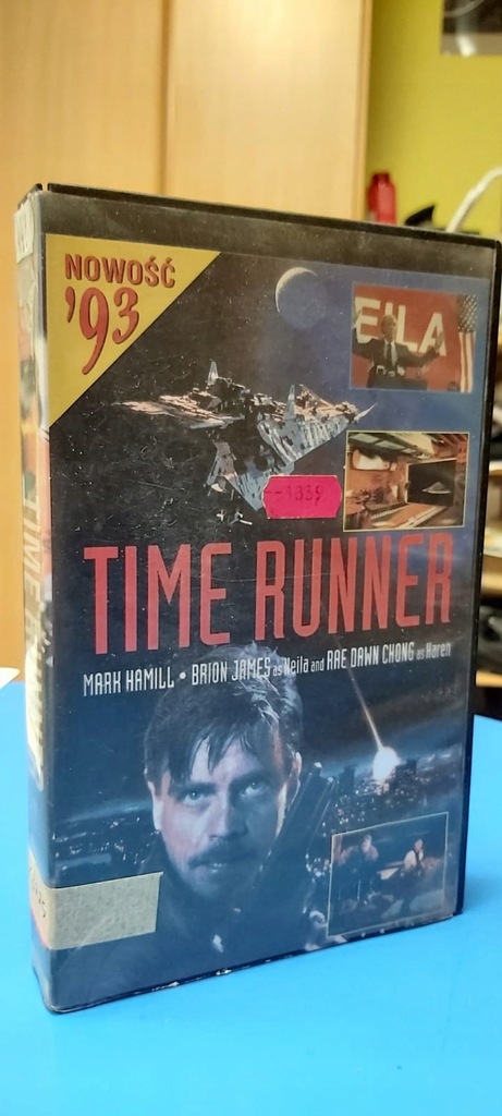 VHS Time Runner. Uciekinier w czasie. 1995. Lektor