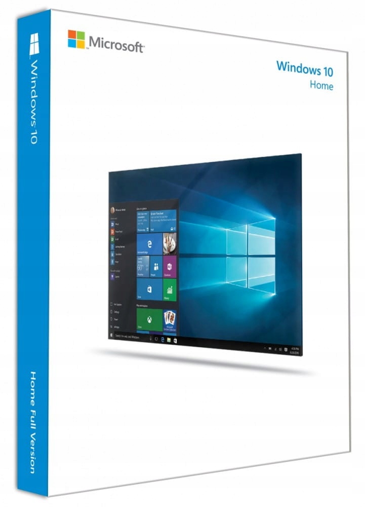 Microsoft Windows 10 Home PL OEM x64 DVD