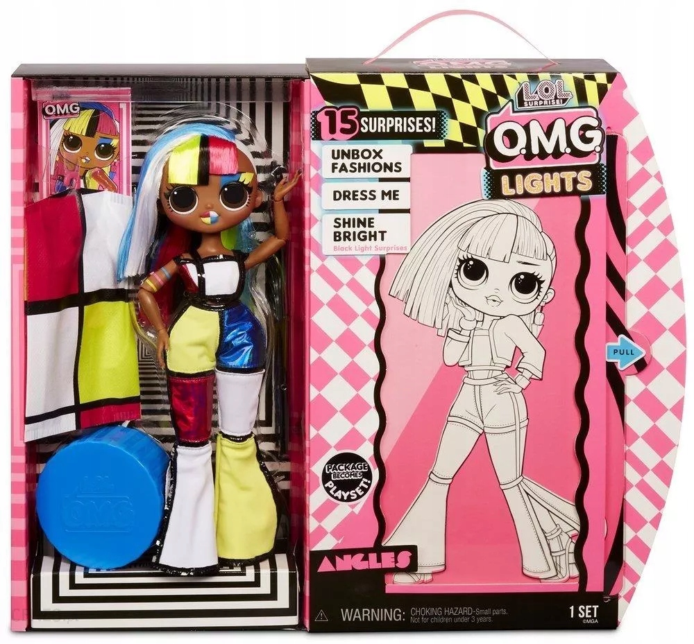 L.o.l. Surprise OMG Doll Lights Series- AA- Shapes