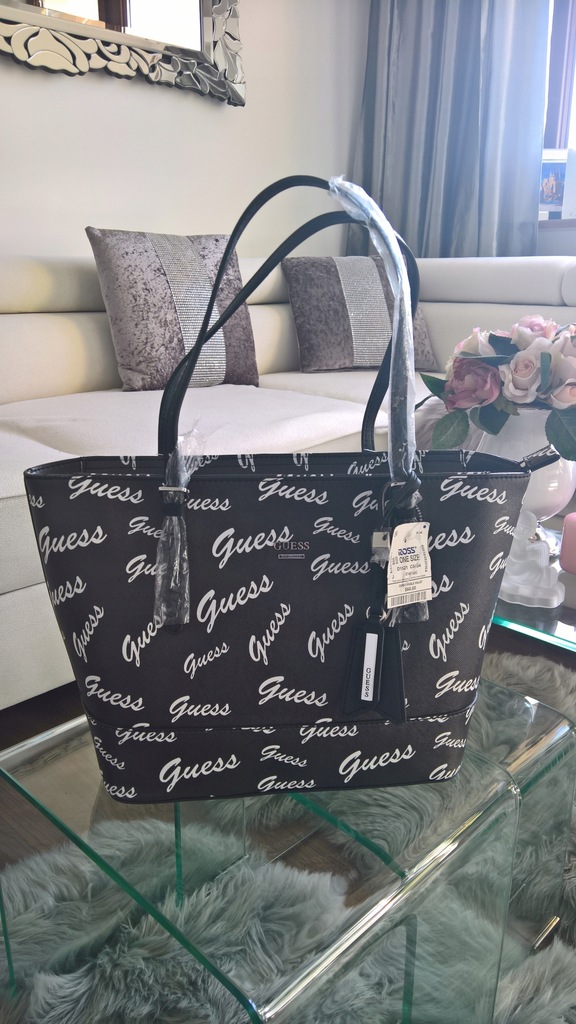 GUESS Los Angeles, duża torebka, Nowa, mały gratis GUESS Los Angeles, duża torebka, Nowa, mały gratis