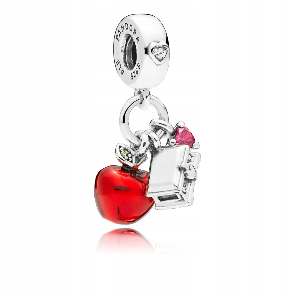 Charms Pandora - Jabłko i serce Królewny Śnieżki 797486CZRMX