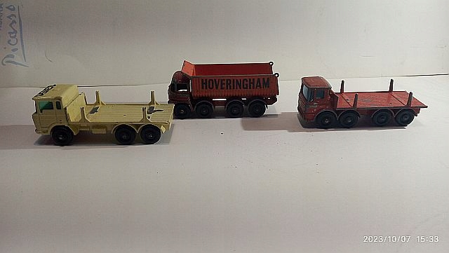 matchbox 3x ciężarówka 1968 rok