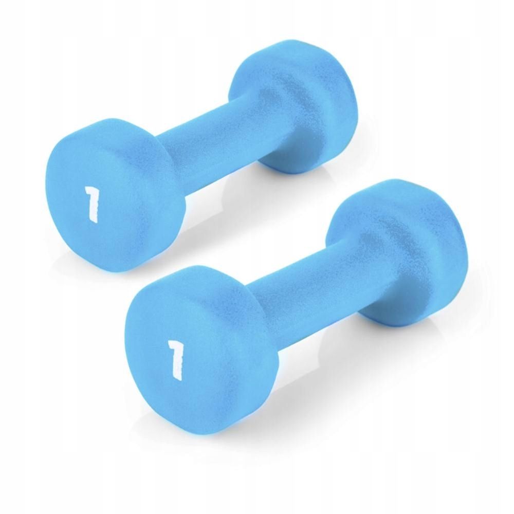 Zestaw hantli winylowych 2x1 kg SHAPE IV Spokey