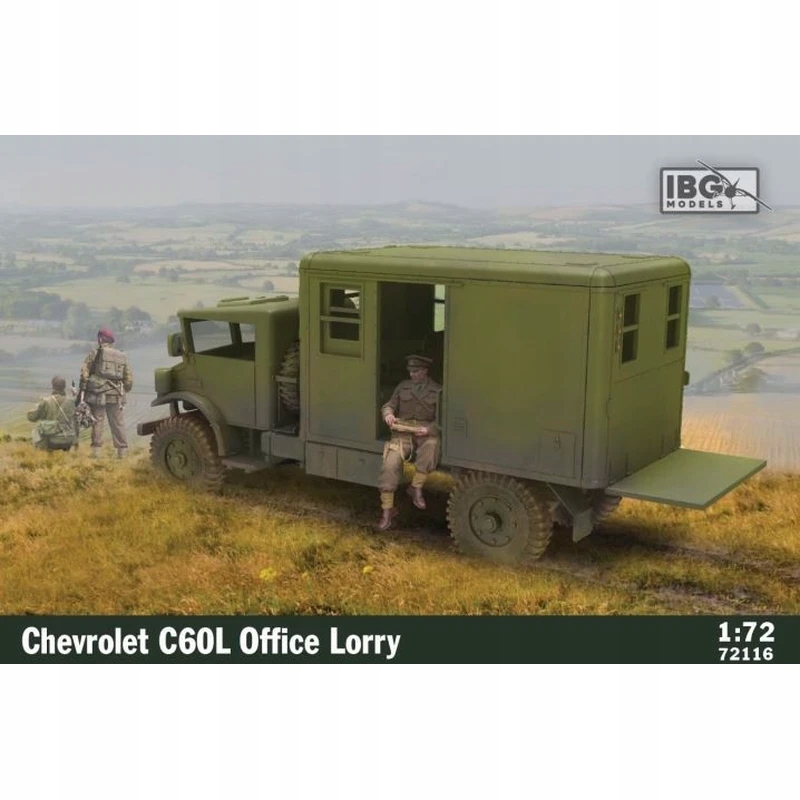 Model plastikowy Chevrolet C60L Office Lorry 1/72