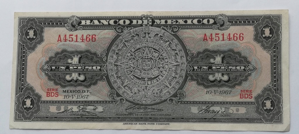 Meksyk 1 peso 1967