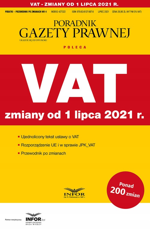 VAT zmiany od 1 lipca 2021: Podatki-Przewodnik po