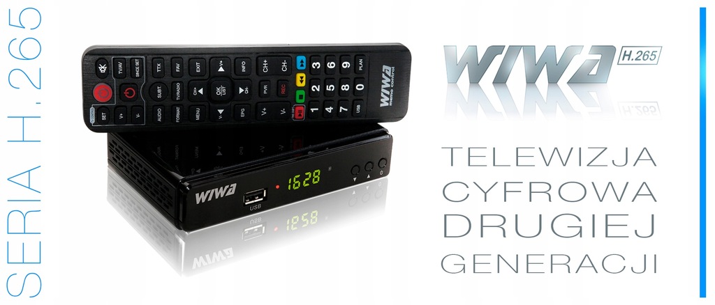 Купить Декодер Wiwa Tuner для наземного телевидения DVB-T H.265: отзывы, фото, характеристики в интерне-магазине Aredi.ru
