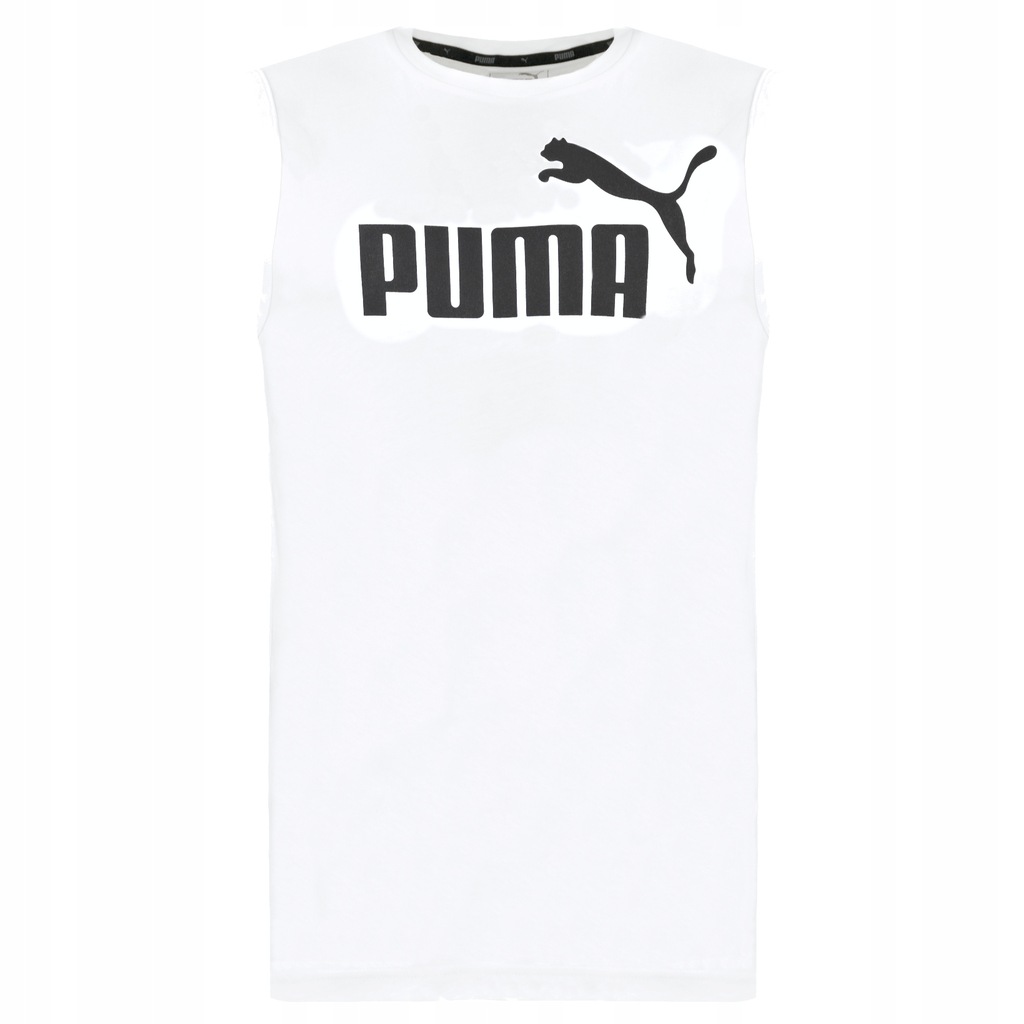 Koszulka Męska Puma bez Rękawów Bawełniana XL
