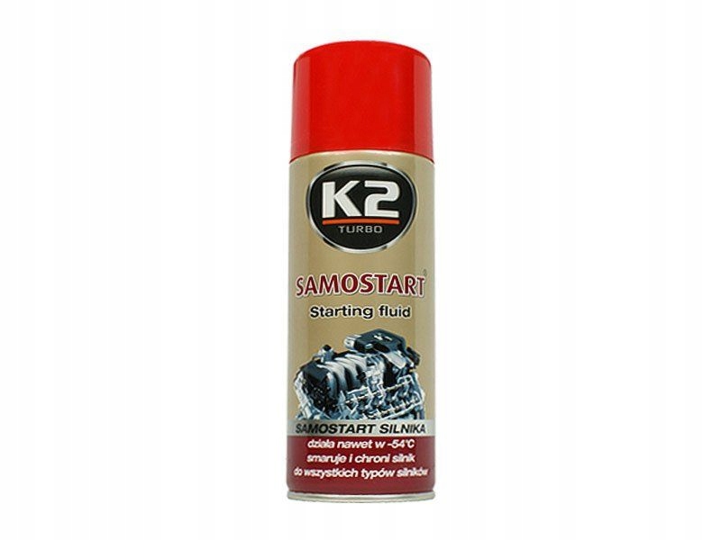 K2 Samostart silnika 400ml Preparat rozruchowy