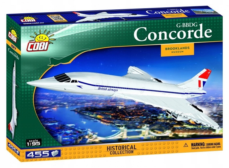 Concorde G-B BDG [Klocki Cobi Action Town]