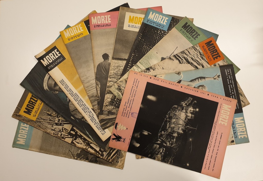 Morze – komplet magazynów z 1961 roku
