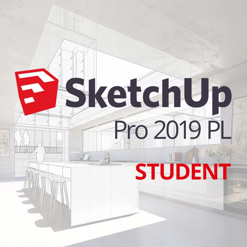 SketchUp Pro 2019 PL EDU - licencja na 1 rok