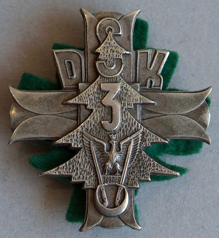 Odznaka 3 Dywizji Strzelców Karpackich (ALP)