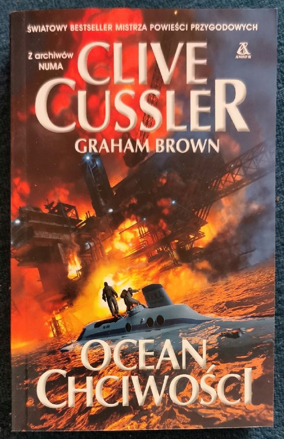 OCEAN CHCIWOŚCI C.Cussler,G,Brown Kurt Austin t16