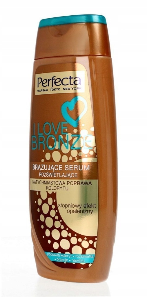 Perfecta I Love Bronze Brązujące Serum rozświetlaj