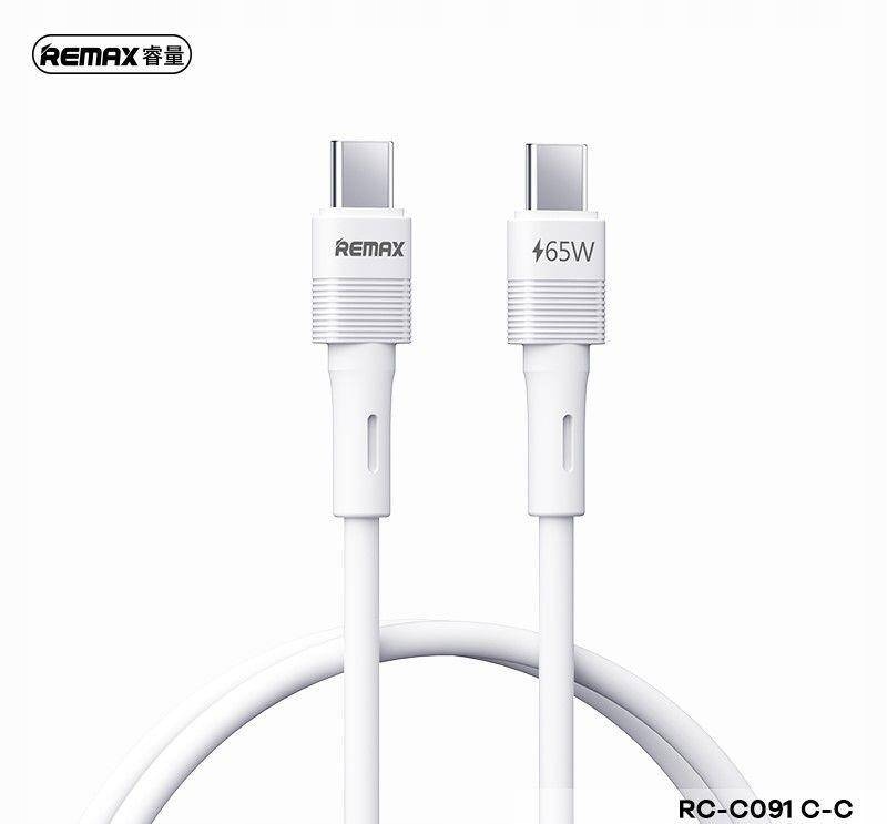 SZYBKI KABEL REMAX LEYA SERIES RC-C091 65W PD USB-C/USB-C QUICK CHARGE 3.0