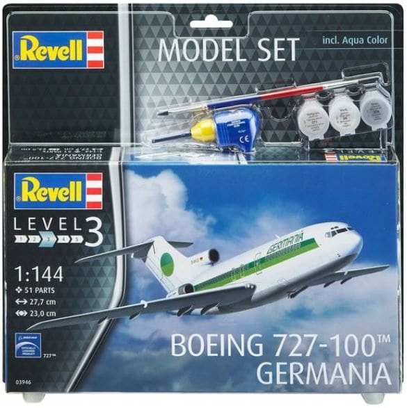 Купить Боинг 727-100 Германия с аксессуарами Revell 03946: отзывы, фото, характеристики в интерне-магазине Aredi.ru