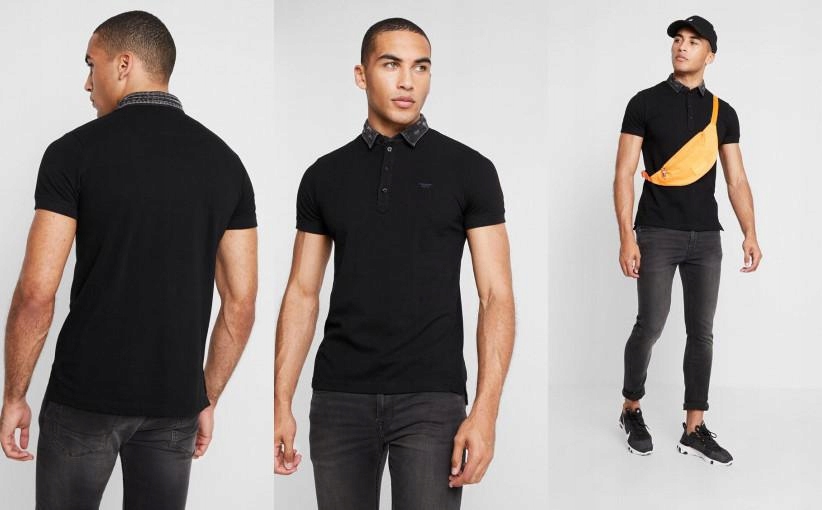 C03A017 KLASYCZNA KOSZULKA POLO CASUAL DIESEL M