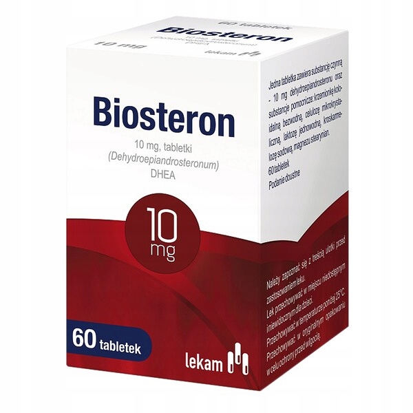 BIOSTERON DHEA 10 MG 60 TABL STYMEN 9630312531 oficjalne archiwum