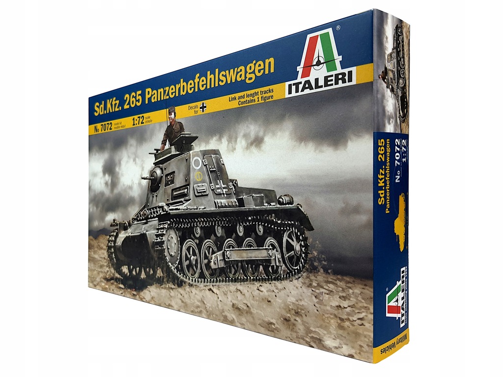 1:72 Italeri 7072 Sd.Kfz. 265 Panzerbefehlswagen