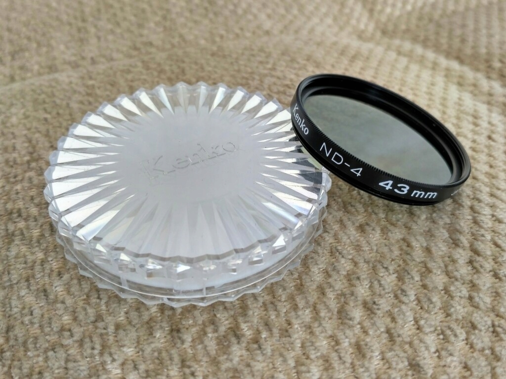 Kenko filtr szary ND4 43mm Japan + pudełko