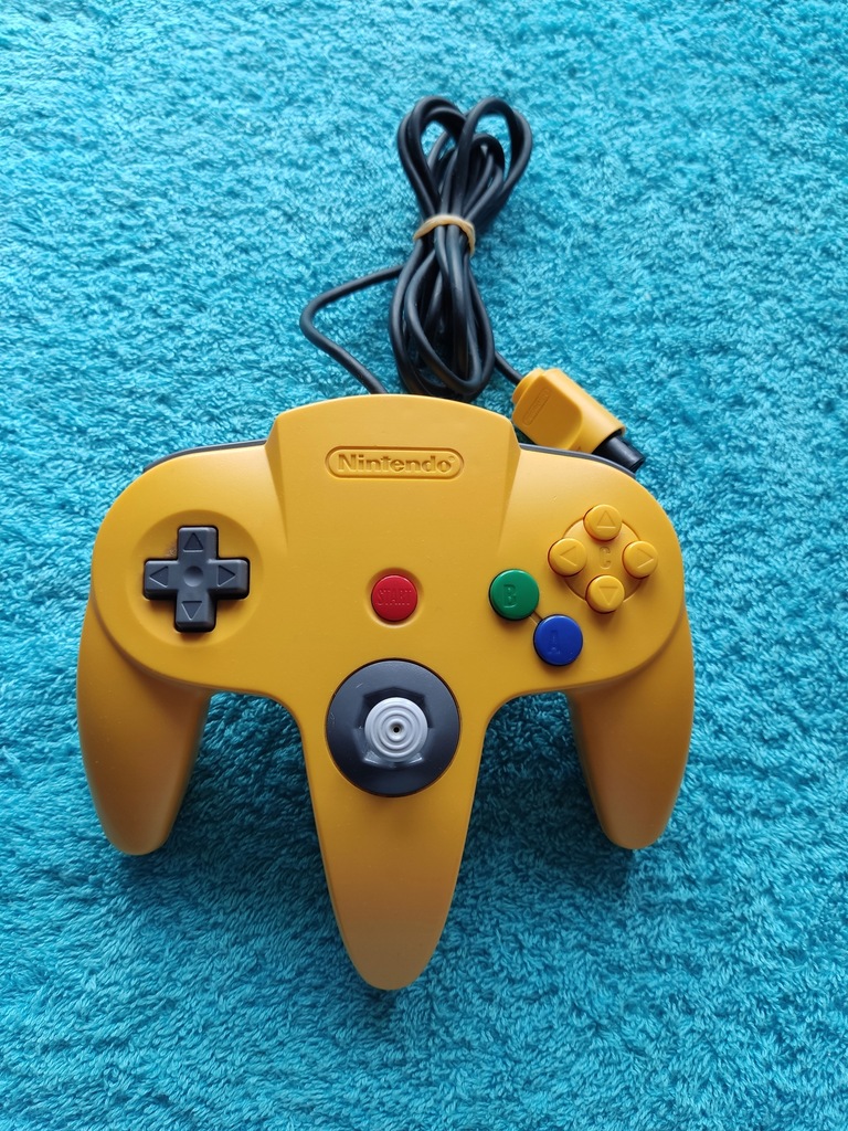 Kontroler Nintendo 64 Yellow