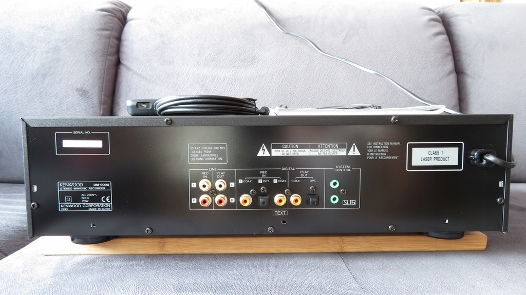MINIDISC MINIDYSK KENWOOD DM9090 stan idealny! 7564018123